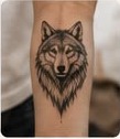 Animals tattoo style