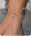 Minimalist tattoo style